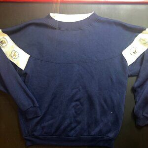 Premier‎ International Pullover Crewneck Sweatshirt Size M Blue Outdoor Hiking